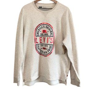 LEVI'S Crewneck Pullover with Foil Graphic